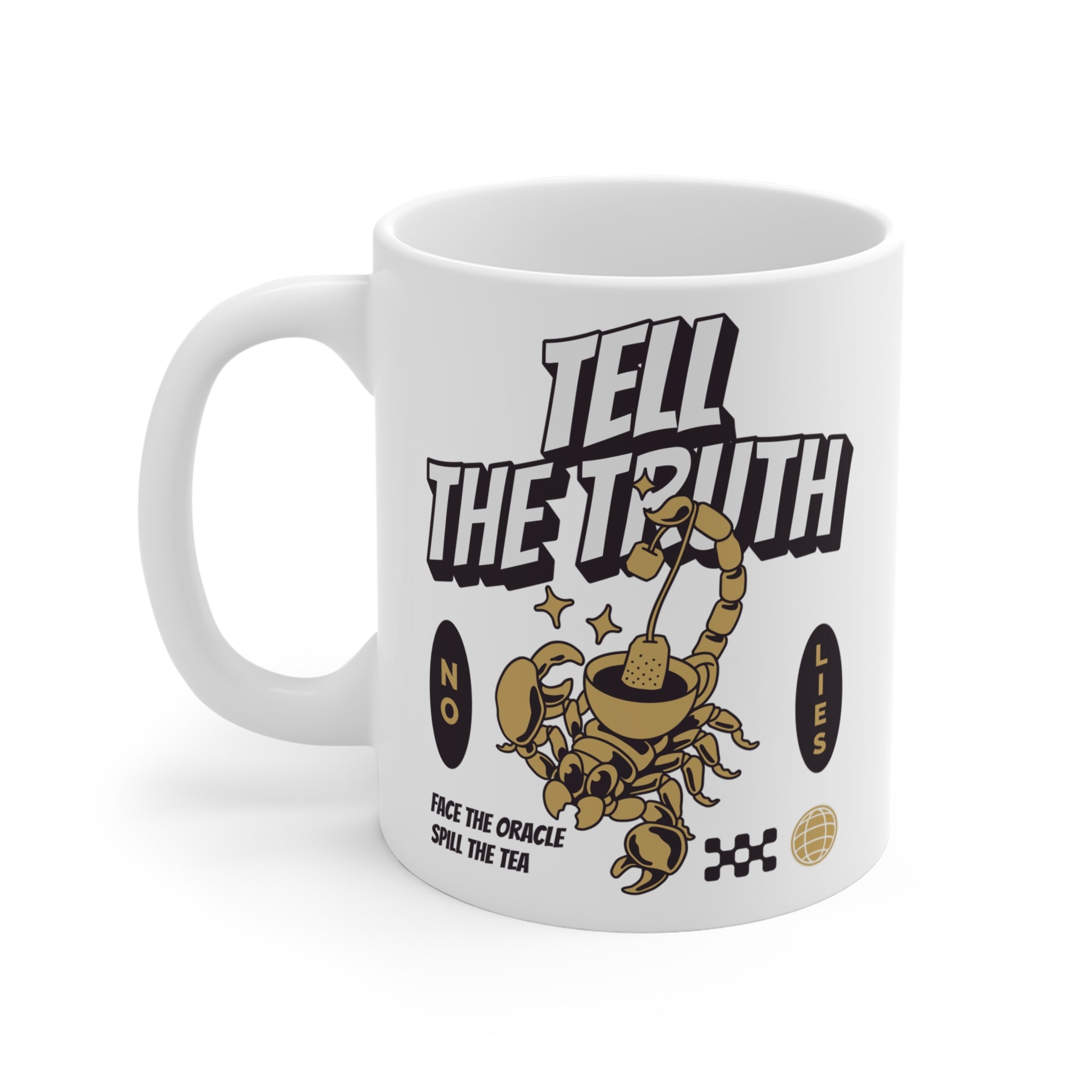 Play the Game with the Oracle Mug