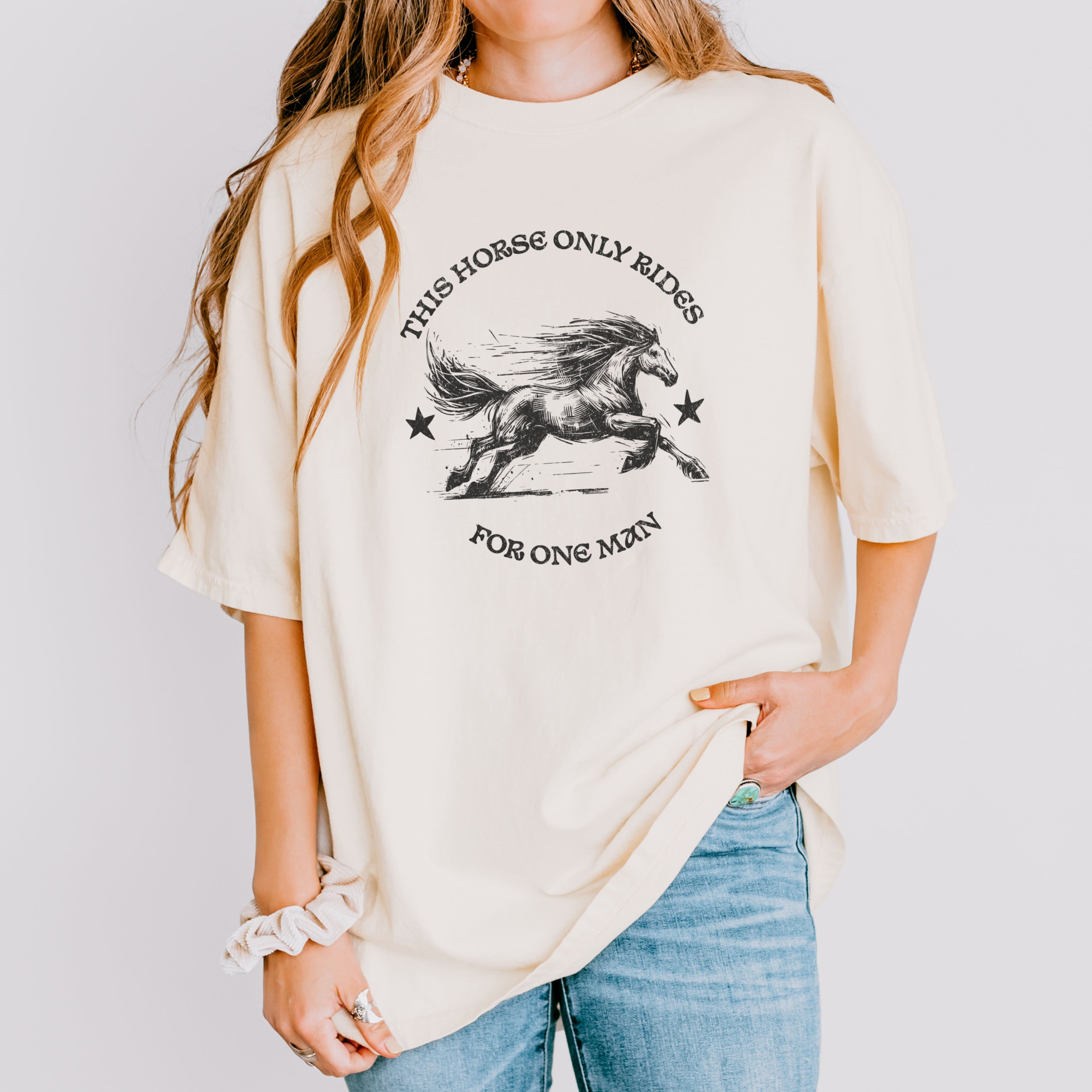 This Horse Rides for One Man