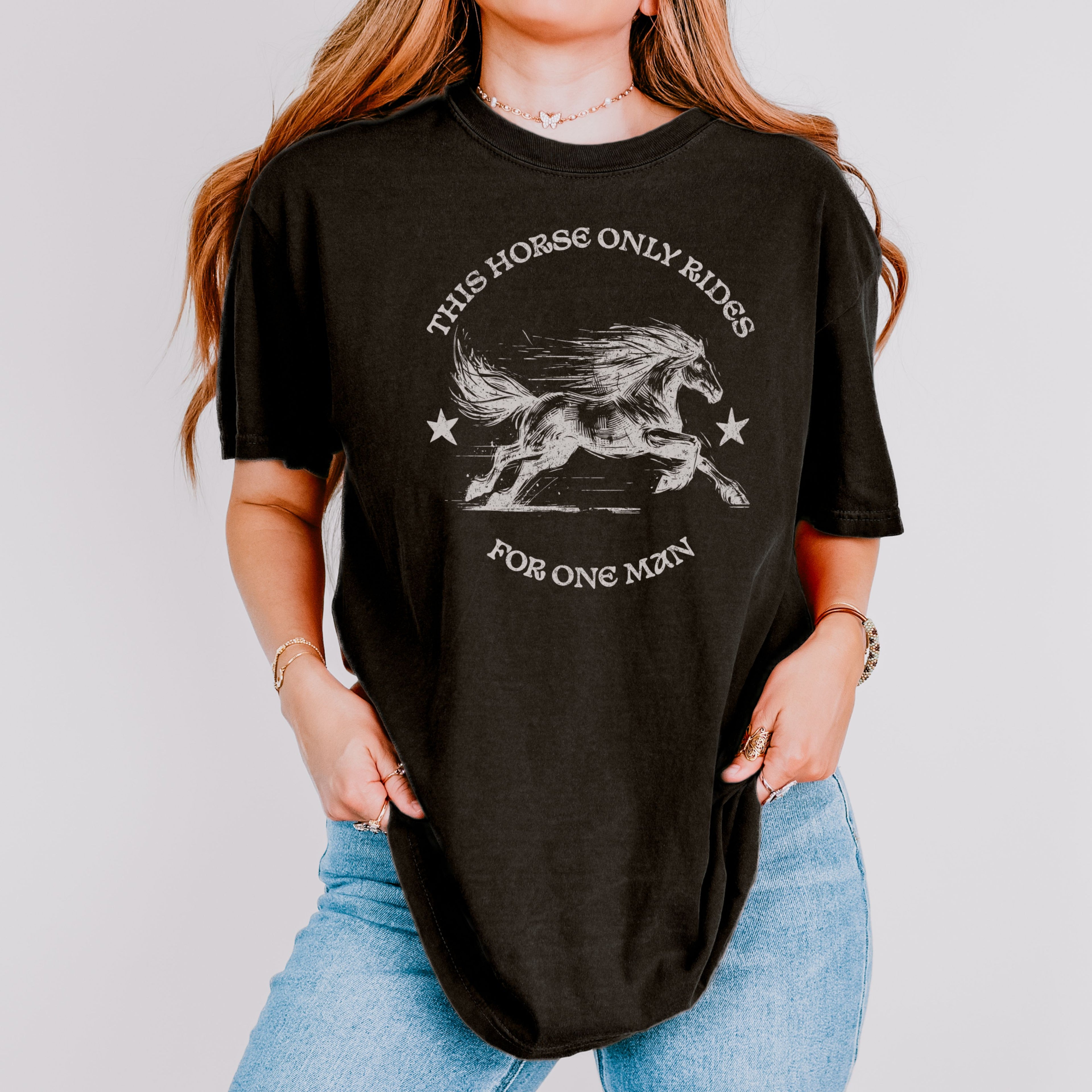 This Horse Rides for One Man