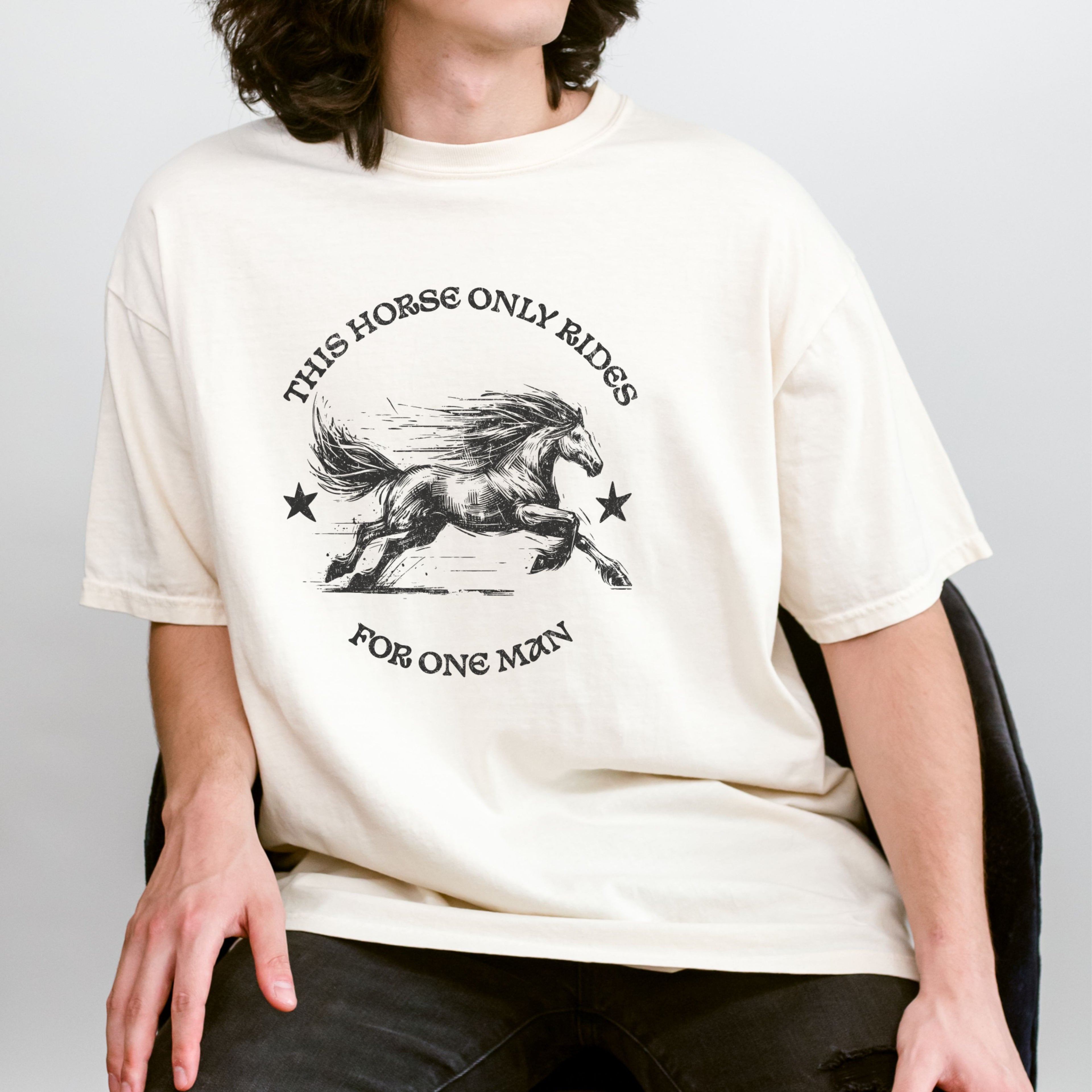 This Horse Rides for One Man