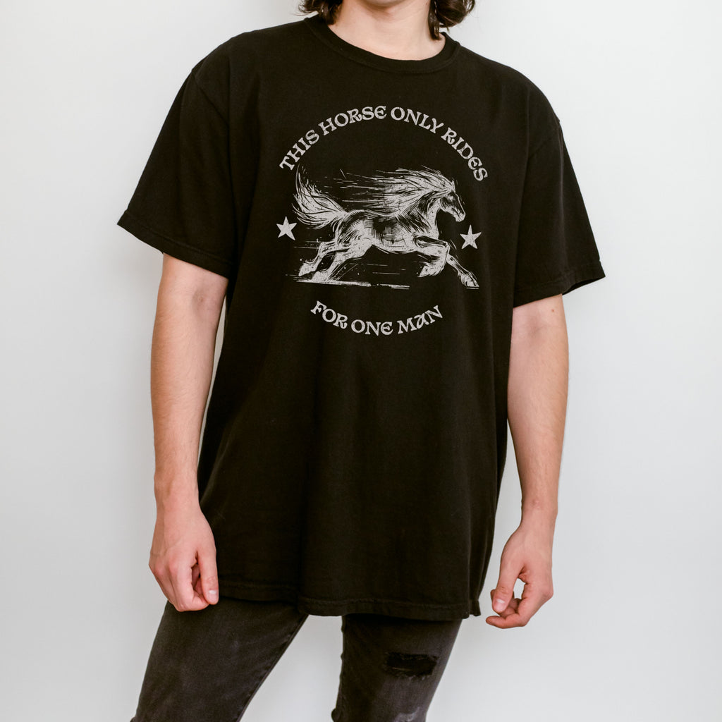 This Horse Rides for One Man