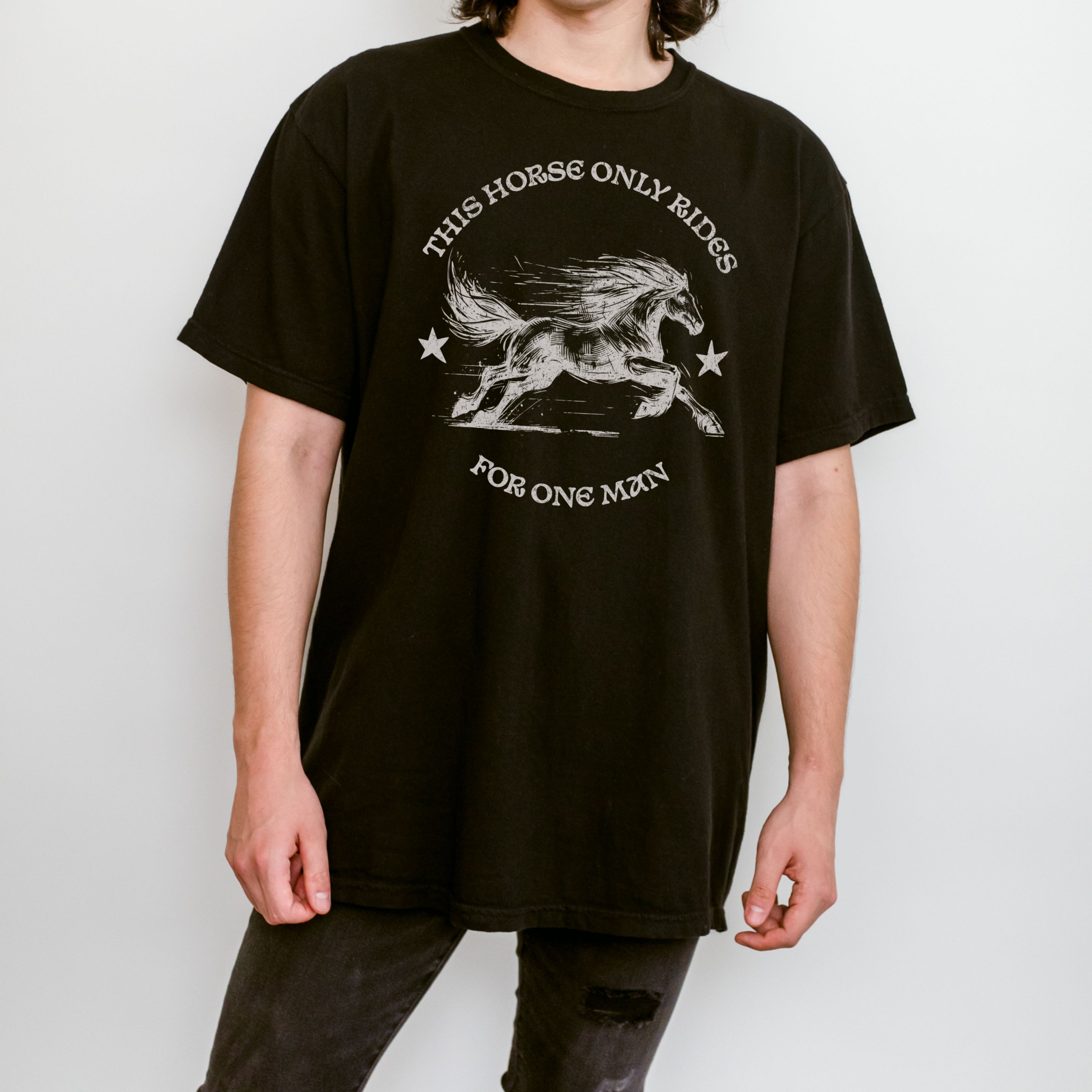 This Horse Rides for One Man