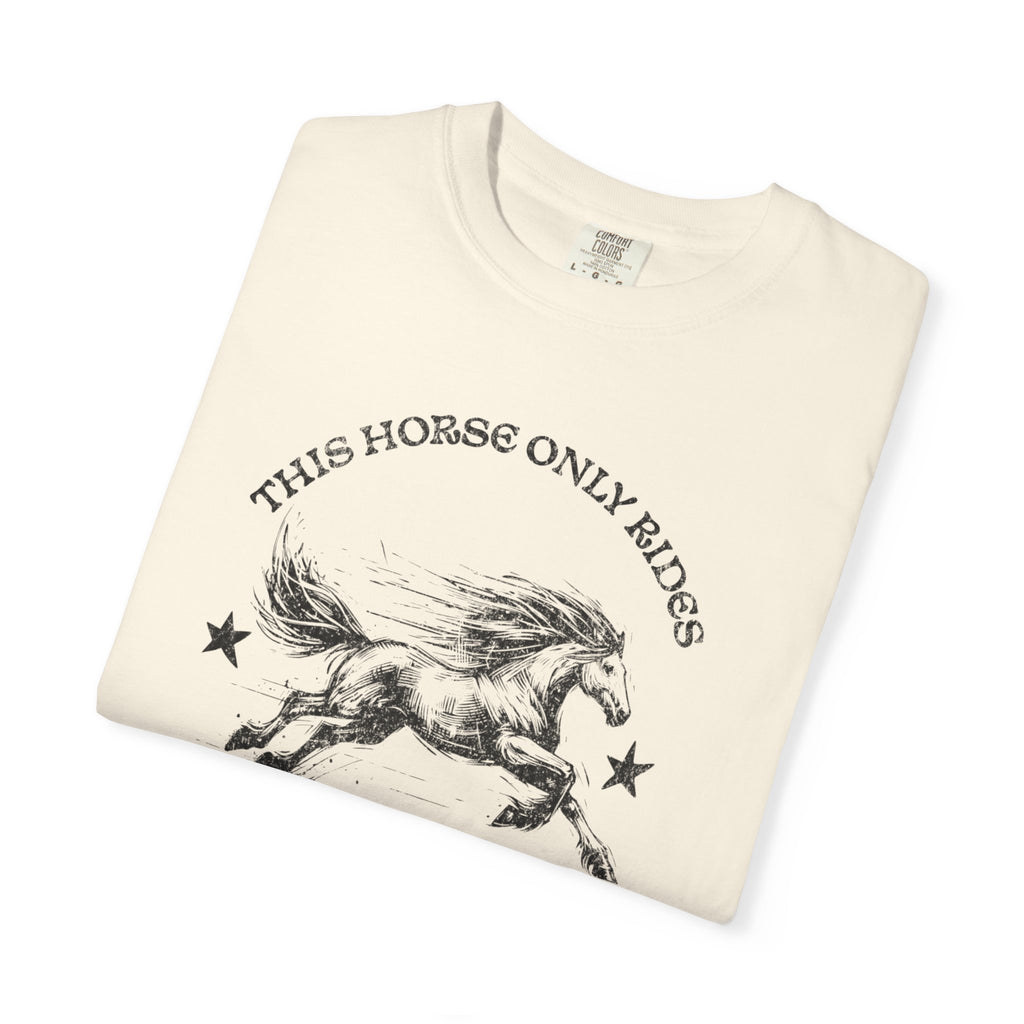 This Horse Rides for One Man